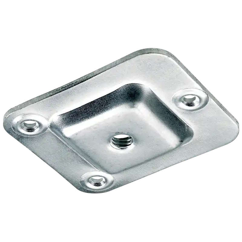 Csak ma Szerelőlap M8 58x66mm fém horganyzott