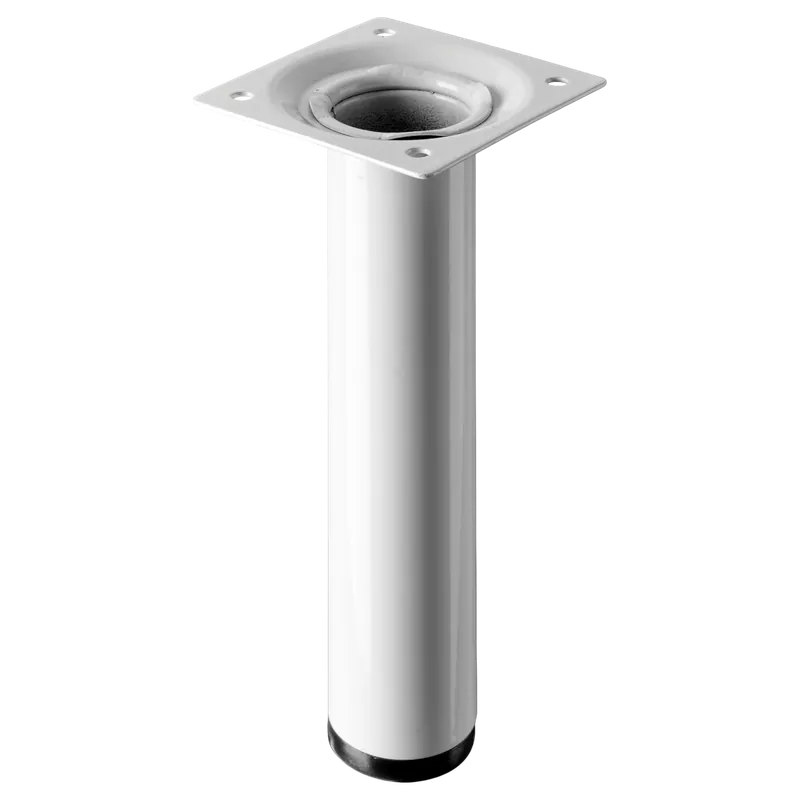Prémium Bútorláb D30x150mm fém fehér