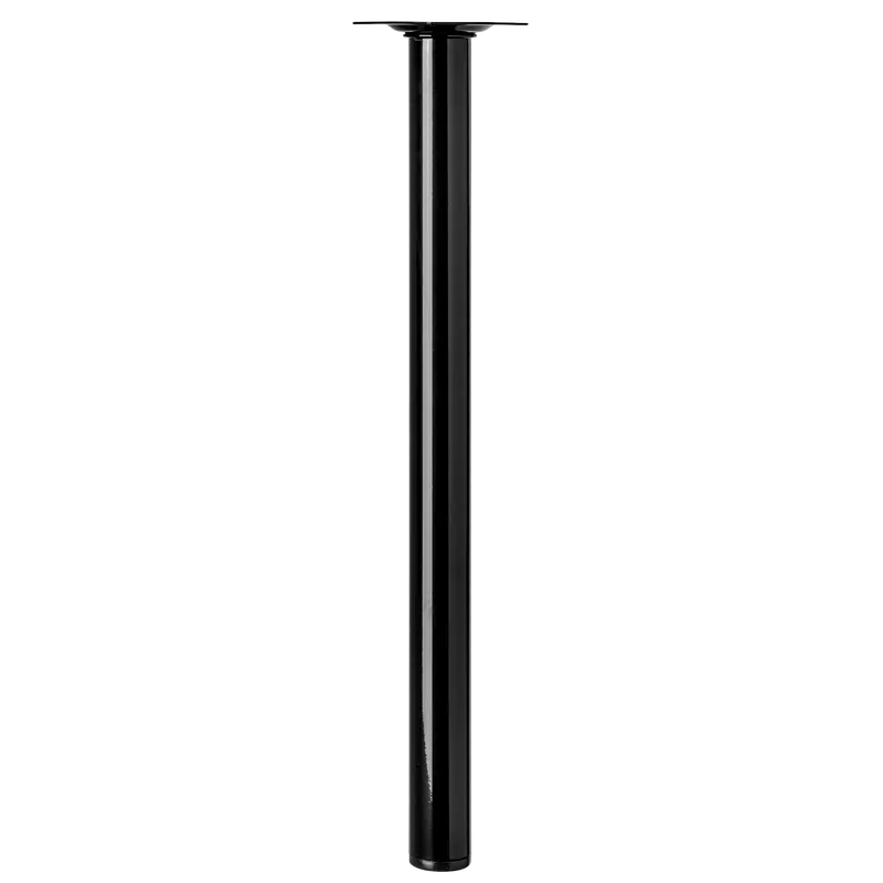 Népszerű Bútorláb D30x400mm fém fekete hengeres