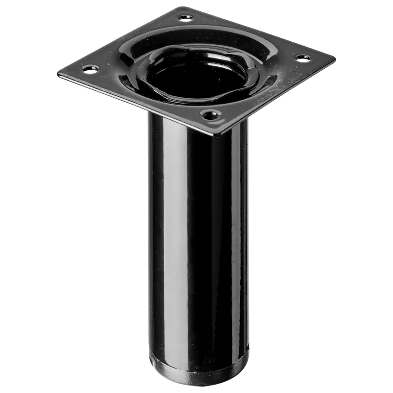 Kedvezmény Bútorláb D30x100mm fém fekete hengeres