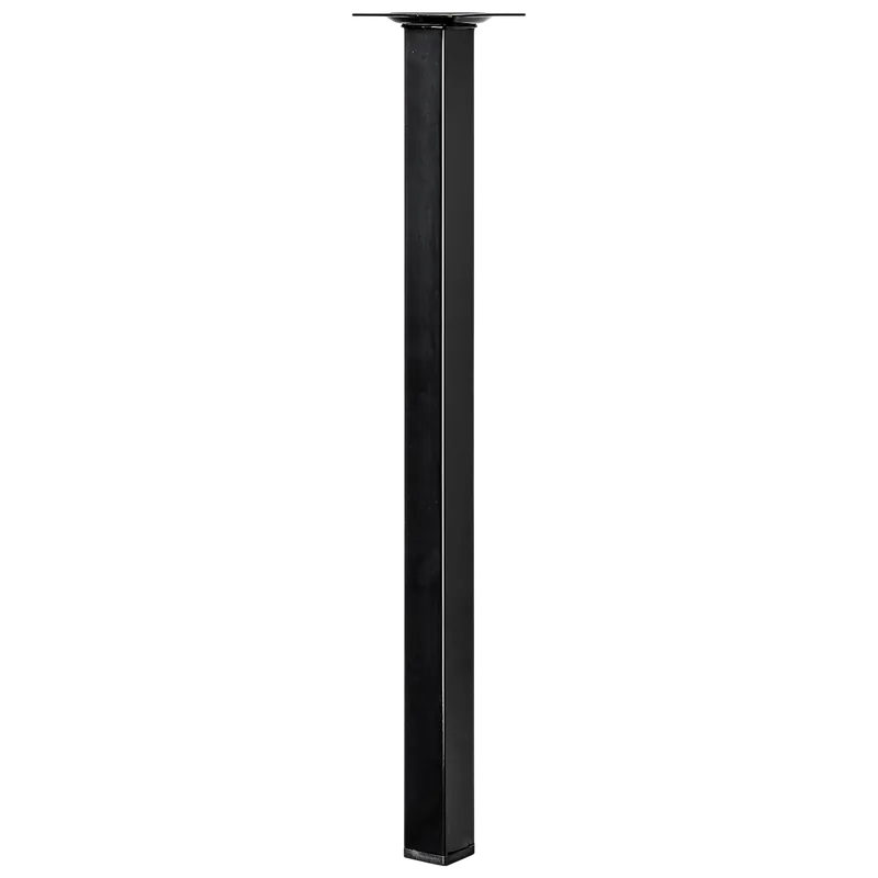 Vedd meg most Bútorláb 25x25x400mm fém, fekete, négyszögletes