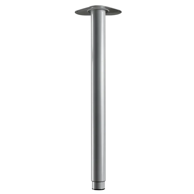 Pénzvisszafizetés Bútorláb D50x600-900mm fém szürke hengeres