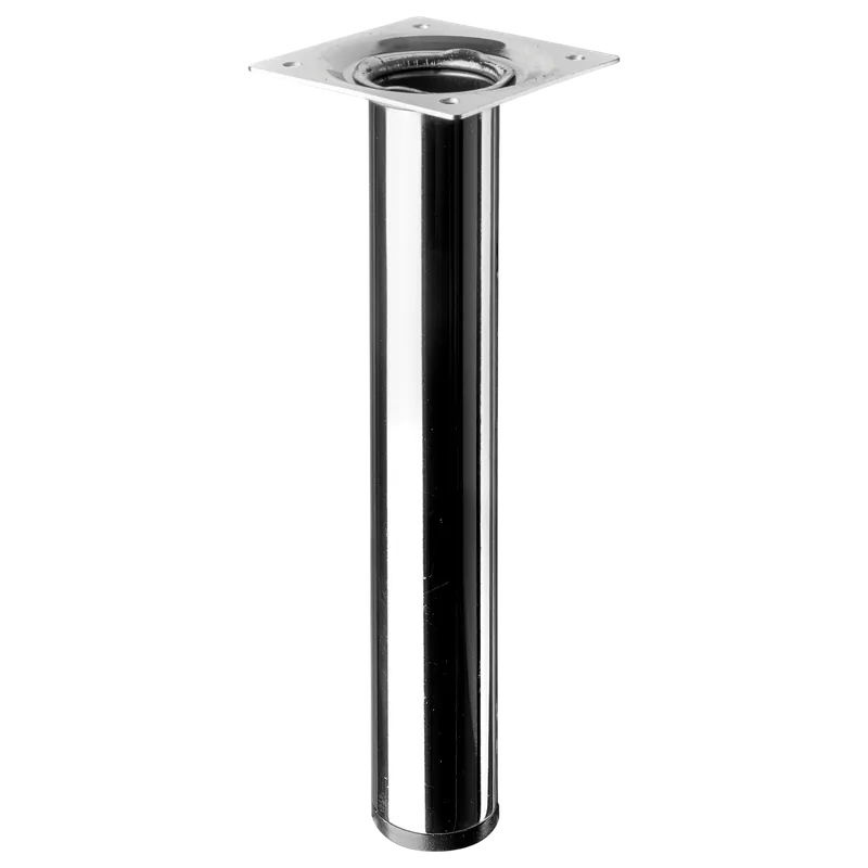 Olcsó Bútorláb D30x200mm fém inox design hengeres