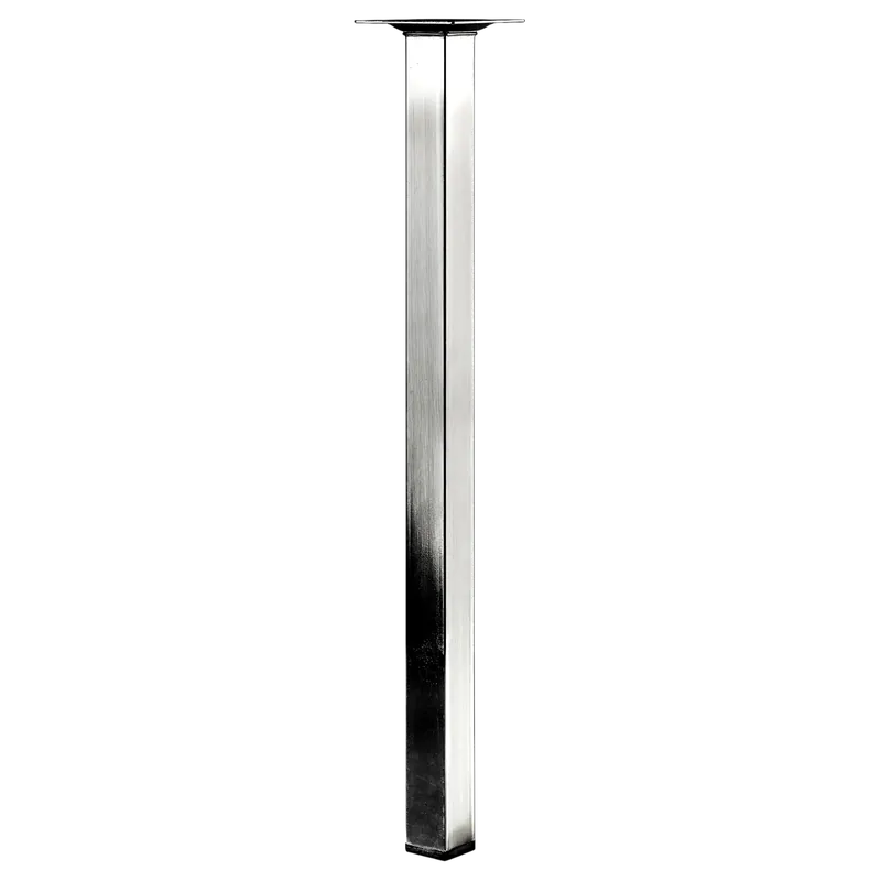 Korlátozott ajánlat Bútorláb 25x25x400mm fém inox design négyszögletes