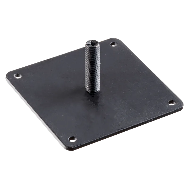 Állítócsavar M10 40x40x40mm fém fekete Újdonság