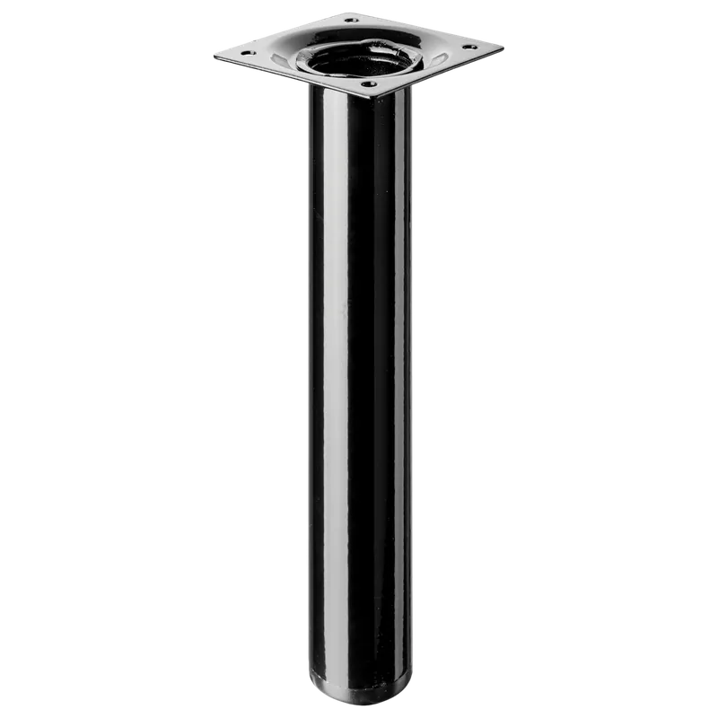 Népszerű Bútorláb D30x200mm fém fekete hengeres