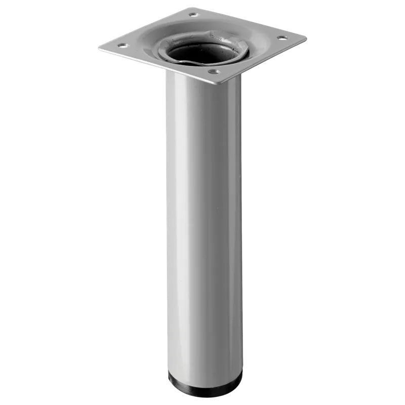 Akció Bútorláb D30x150mm fém szürke hengeres
