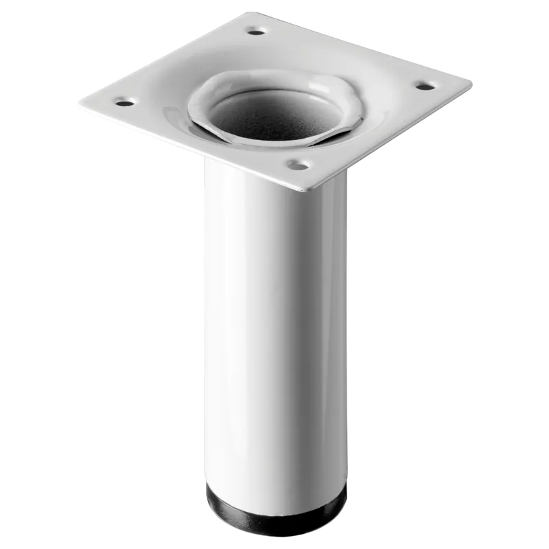 Bútorláb D30x100mm fém fehér Legjobb ár
