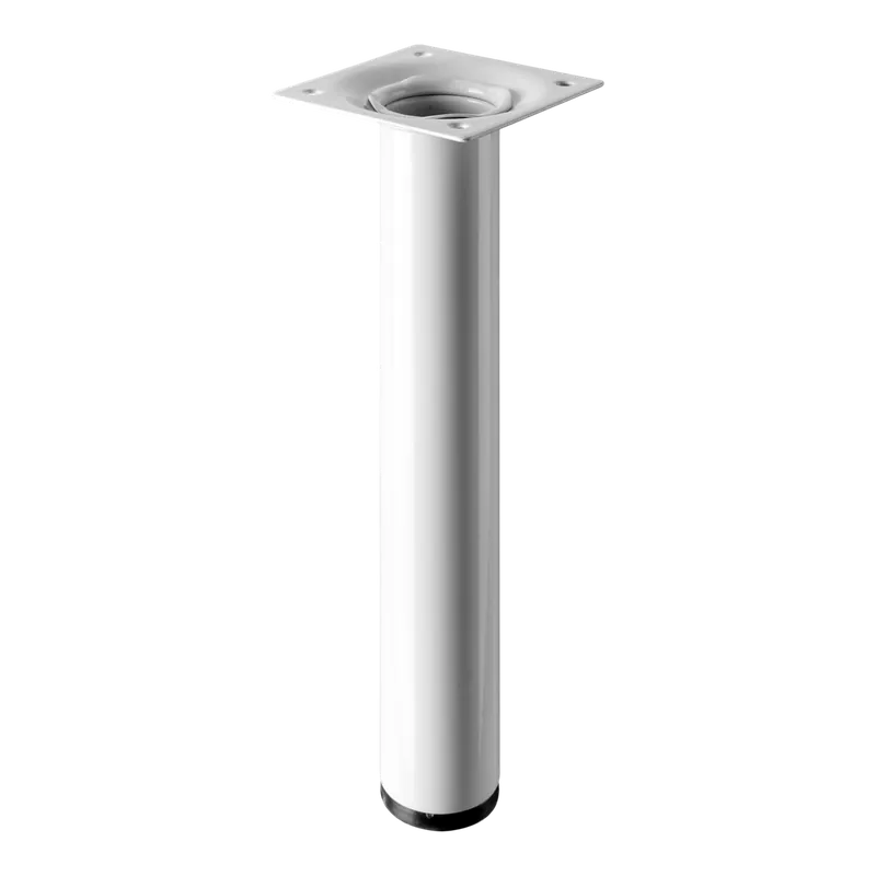 Bútorláb D30x200mm fém fehér Legjobb ár