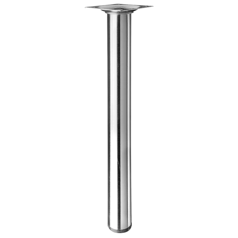 Akció Bútorláb D30x400mm fém inox design hengeres