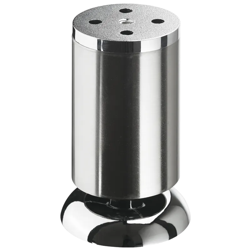 Bútorláb Salino D50x100-110mm fém, inox design, hengeres Biztonságos fizetés