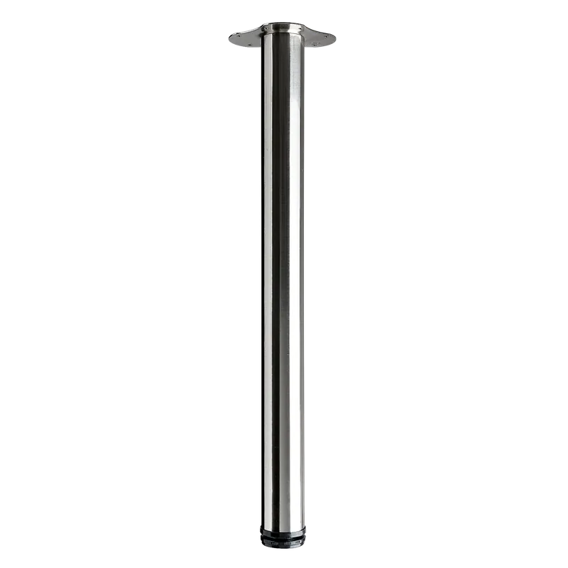 Alacsony ár Bútorláb D60x700mm fém inox design hengeres