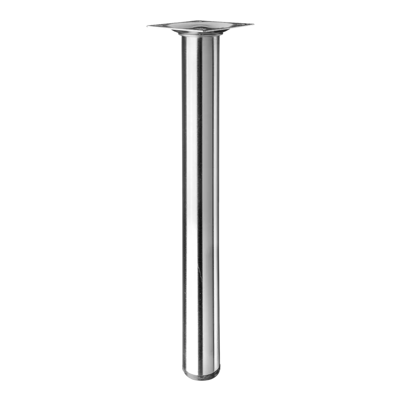 Ingyenes szállítás Bútorláb D30x300mm fém inox design hengeres