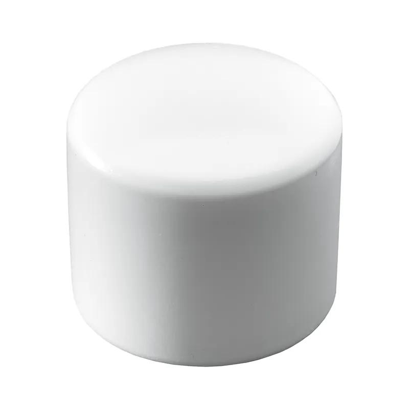 Végelzáró sapka D:25mm műanyag fehér hengeres 4db/cs Kiváló minőség