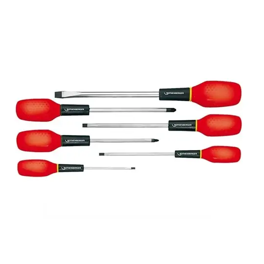 Akció Rothenberger EUROLINE csavarhúzó készlet, 2 x PH, 4 x lapos