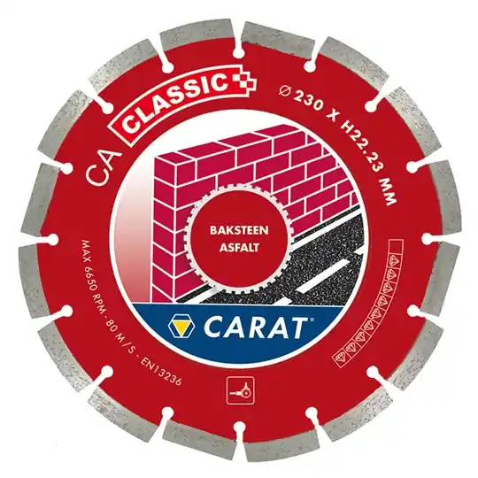 Újdonság (Hikoki) Carat aszfalt Classic 230x22,2