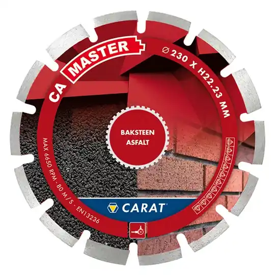 (Hikoki) Carat aszfalt Master 125x22,2 Gyors szállítás