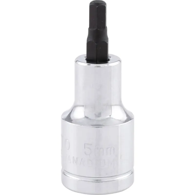 5MMX55MM HATSZÖGŐ FELTŰZHETŐ CSAVARBEHAJTÓ 1/2" MEGHAJTÓVAL Újdonság