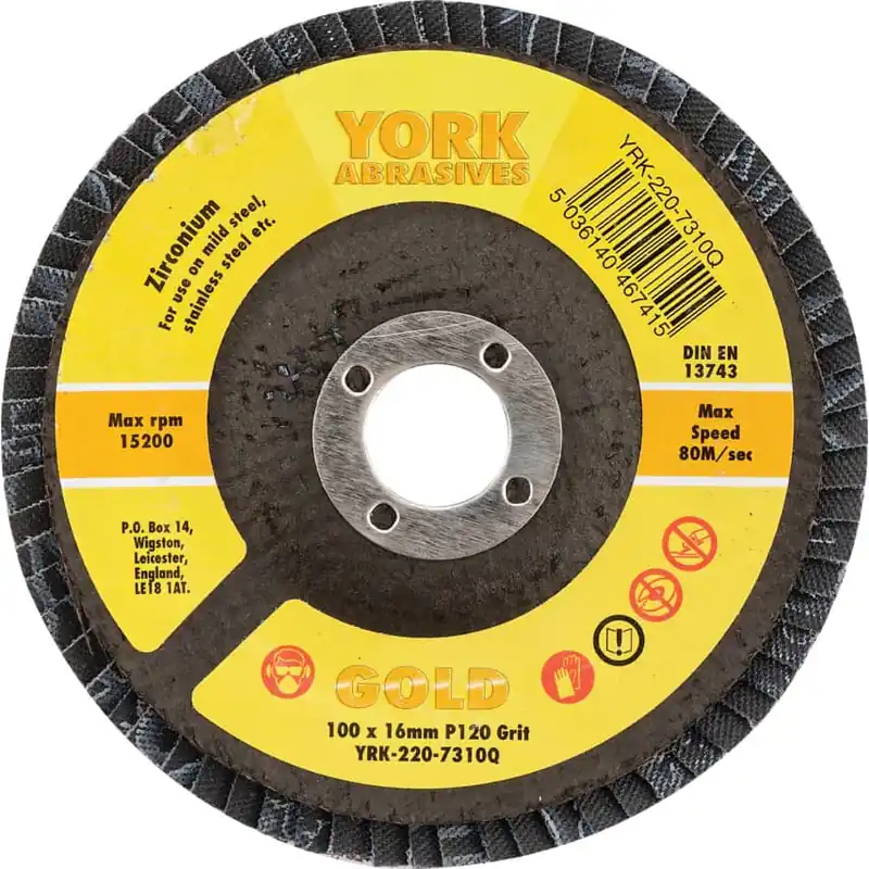 100X16MM CIRKÓNIUM LAMELLÁS CSISZOLÓTÁRCSA ÜVEGSZÁLAS TÁNYÉRON P120 Ajánlat