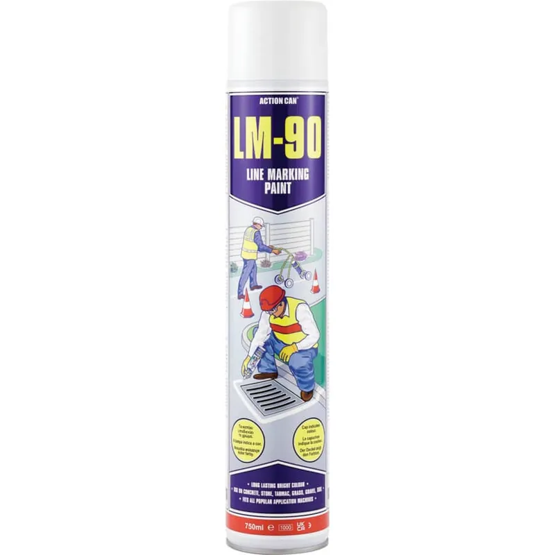LM-90 VONALJELÖLŐ FESTÉKSPRAY, 750 ML FEHÉR RAL 9003 Olcsó