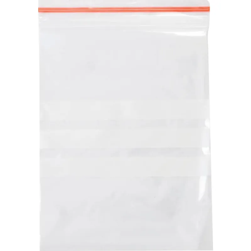 3.1/2"X4.1/2" ÚJRAZÁRHATÓ, FELIRATOZHATÓ POLIETILÉN TASAKOK(PK-1000) Akció