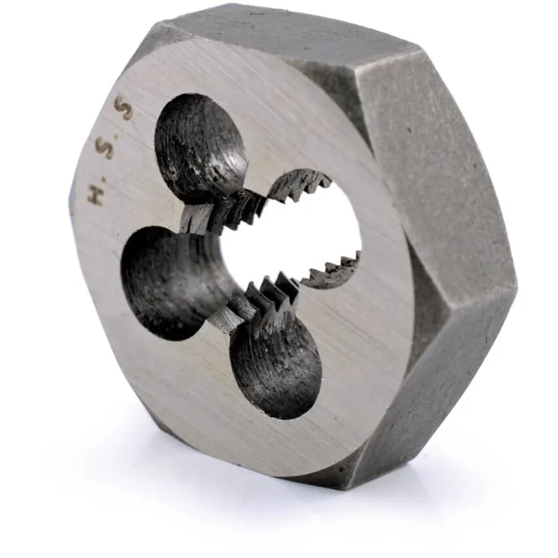 1/4"x18 NPT HSS HEXAGON DIE NUT Ingyenes szállítás