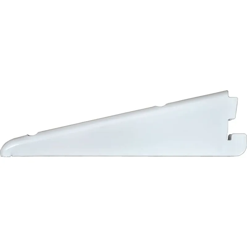 120mm WHITE BRACKET(SINGLE)TWINSLOT SHELVING Alacsony ár