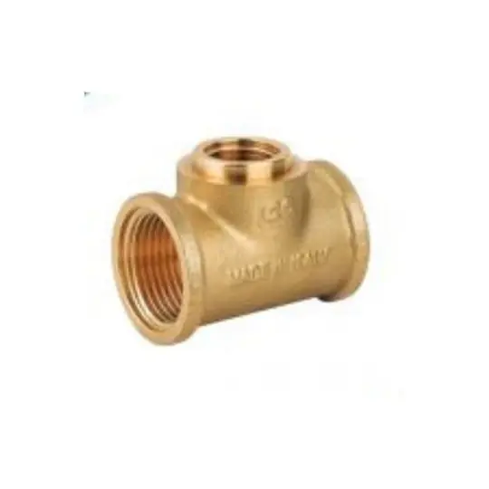 Vedd meg most Technik Therm sárgaréz T-idom, szűkített 3/4" - 1/2" - 3/4"