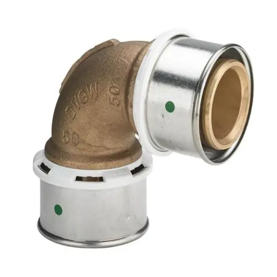 Viega Pexfit Pro könyök idom, 32, préselhető, SC-Contur, vörösöntvény Olcsó