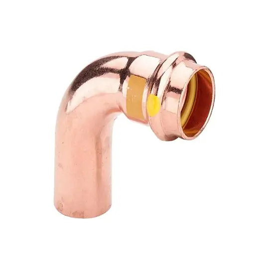 Expressz szállítás Viega Profipress G könyök idom, 22 KB, préselhető, SC-Contur, vörösréz, gázra