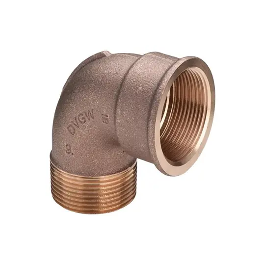 Viega menetes vörösöntvény könyök, 5/4", KB Prémium