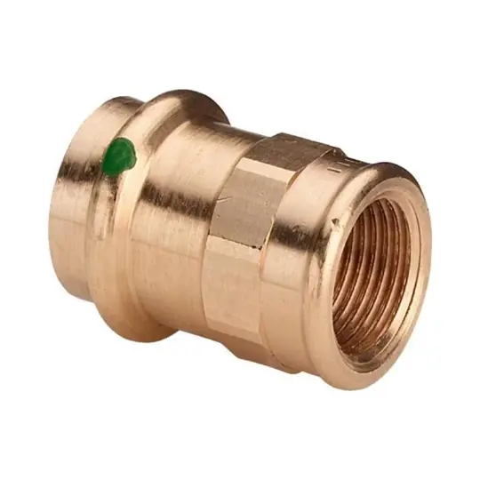 Viega Profipress/Sanpress átmeneti csatlakozó belső menetes idom, 22 - 3/4" BM, préselhető, SC-Contur, vörösöntvény Korlátozott ajánlat