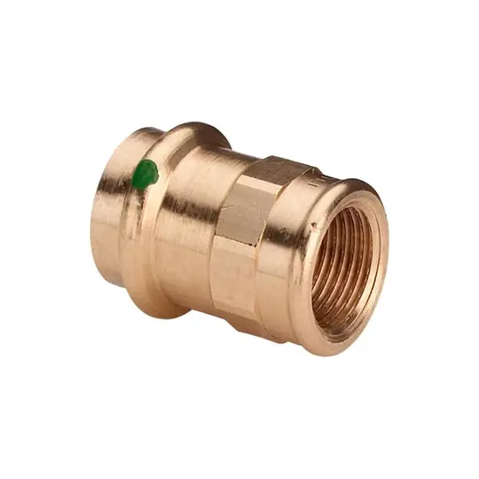 Viega Profipress/Sanpress átmeneti csatlakozó belső menetes idom, 18 - 1/2" BM, préselhető, SC-Contur, szilíciumbronz Csak ma