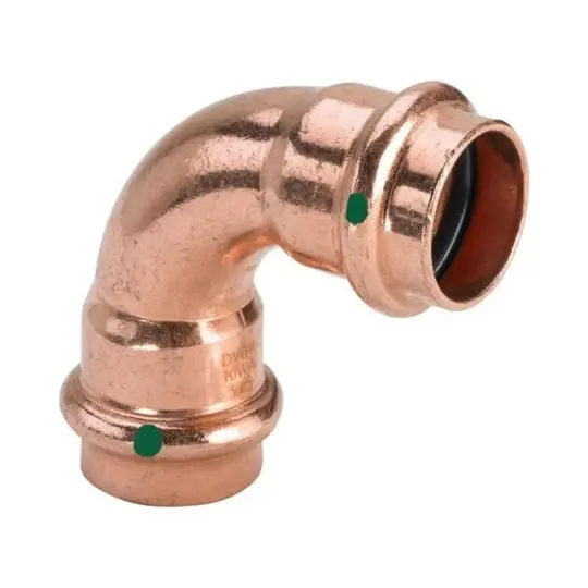 Viega Profipress könyök idom, 15 BB , préselhető, SC-Contur, vörösréz Kiárusítás