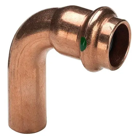 Viega Profipress könyök idom, 18 KB , préselhető, SC-Contur, vörösréz Korlátozott ajánlat