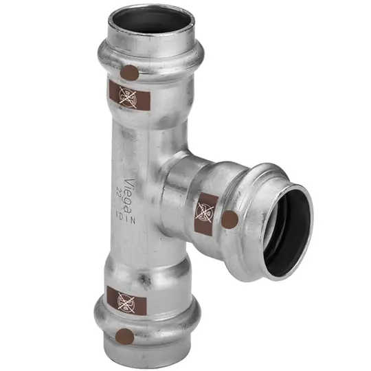 Viega Temponox T-idom, egál, 42, préselhető, SC-Contur, rm.acél Olcsó