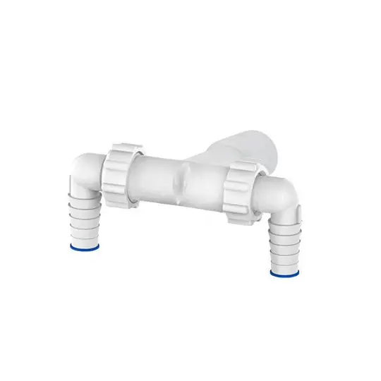 Prémium Styron T bekötő mosógéphez 40/32 kondenzvíz illetve mg.gép csatl.