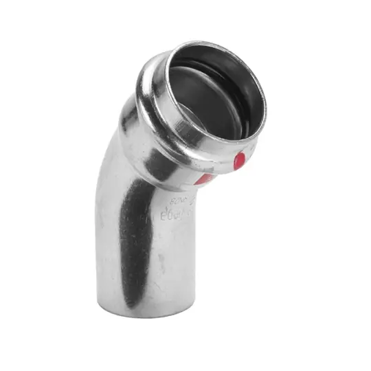 Viega Prestabo ív idom, 45°, 35 KB, préselhető, SC-Contur, acél, horganyzott Olcsó