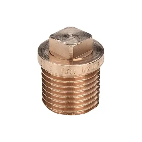 Viega menetes vörösöntvény dugó, 1/2" Kiárusítás