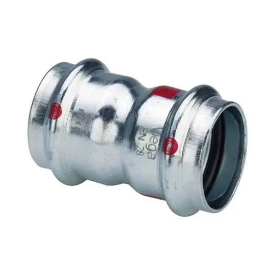 Viega Prestabo karmantyú, 18, préselhető, SC-Contur, acél, horganyzott Korlátozott ajánlat