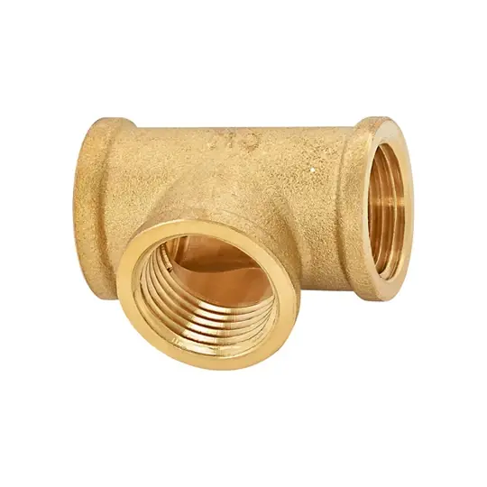 Sárgaréz T-idom, egál 2" BB Csak ma