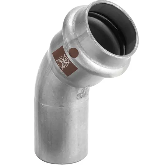 Viega Temponox ív idom, 45°, 35 KB, préselhető, SC-Contur, rm.acél Vedd meg most