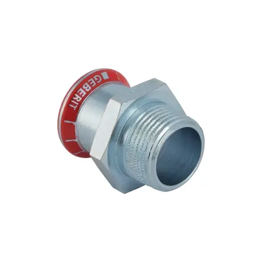 Geberit Mapress szénacél külső menetes átmeneti idom: d=28mm, R=1" Legjobb ár