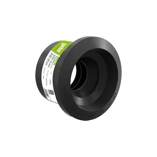 Eredeti Geboflex Fali átvezető; Lyuk átmérő: 138mm; cső külső: 110mm; Hossz: 66mmEPDM