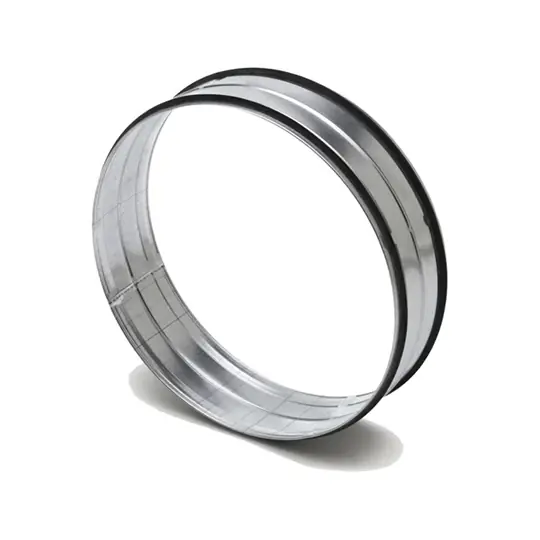 Spirálkorcolt csőkapcsoló, DN160, horganyzott acél, gumitömítéssel, Cairox Expressz szállítás