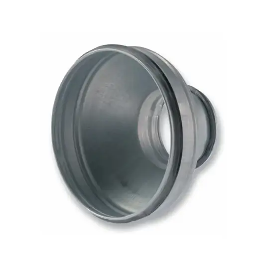 Spirálkorcolt koncentrikus szűkítő, DN100/DN125, préselt, horganyzott acél, gumitömítéssel, Cairox Pénzvisszafizetés