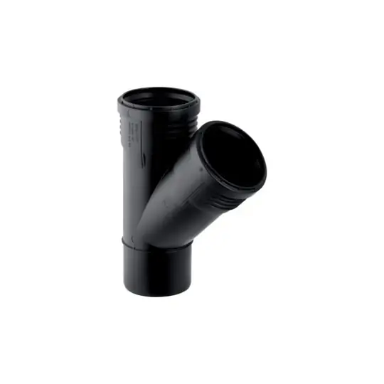 Prémium Geberit Silent-PP 45°-os elágazó idom: d=50mm, d1=50mm