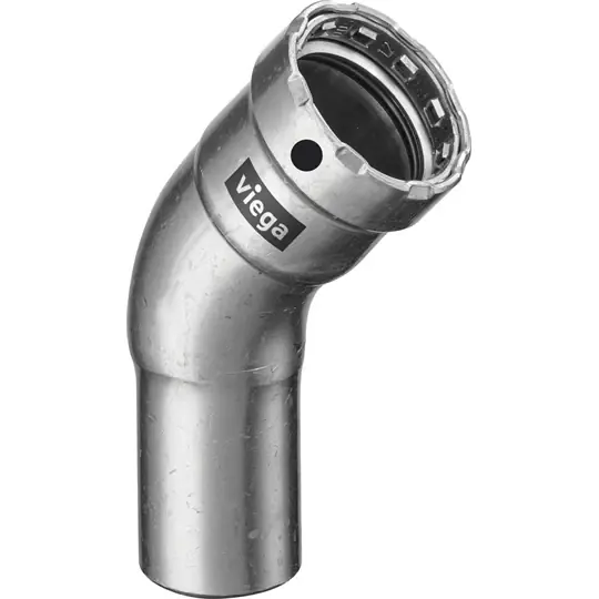 Viega Megapress ív, 45°-os, 3/4", KB, horganyzott acél Eredeti