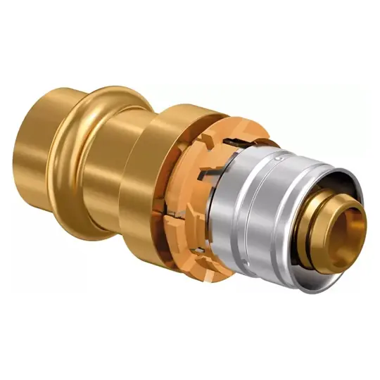 Uponor S-Press fém-ötrétegű átmeneti idom V profilhoz 16-15CU Expressz szállítás