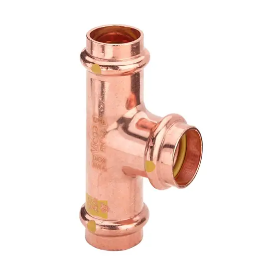 Viega Profipress G T-idom, egál, 15, préselhető, SC-Contur, vörösréz, gázra Kedvezmény